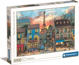 Puzzel 1000 stukjes Straat in Parijs CLEMENTONI