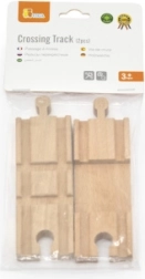 Wooden Railway Crossing for Train Set 2 pcs VIGA