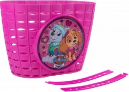 kinderfietsmand met PAW PATROL-motief – roze