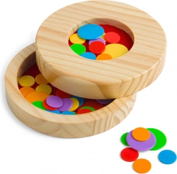 Bigjigs Toys wooden game tiddlywinks