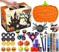 Sensory Anti-Stress Halloween Fidget Toy and Pop-It Set