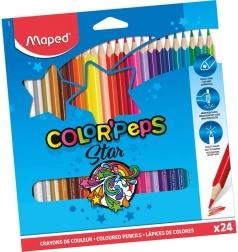 Crayons triangulaires MAPED Color'Peps 24 pcs