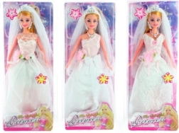 Bruidspop met gewrichten 28 cm