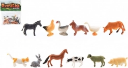 Dieren Mini Thuisboerderij Plastic Set