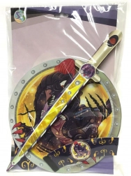 Schuimzwaard en schild D‑Rex voor kinderen