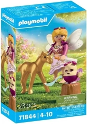 PRINCESS MAGIC Figurine Set 71844 golden foal with fairy