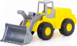 Wader lader Achát – kindertrekker met mechanische schep