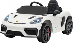 Elektrische kinderauto Porsche 718 Spyder RS – Wit