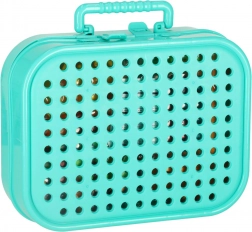 Creatieve mozaïek in een koffertje met accuschroevendraaier – bouwset voor kinderen – Dinosaurus