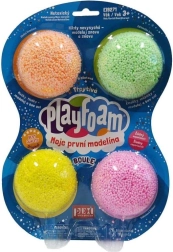 PlayFoam Boule set scintillant 4 couleurs – pâte à modeler qui ne salit pas