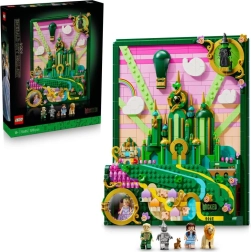 Lego Wicked wandkunst: Emerald City