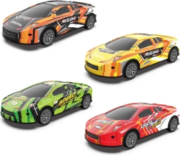 Driftend metalen autootje 17,5 cm