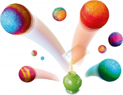 Kosmos set voor het maken van stuiterballen – planetaire editie