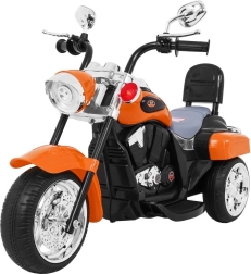Kinder elektrische driewieler Chopper NightBike – Oranje
