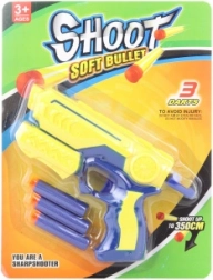 Pistool met schuimkogels voor kinderen