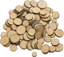 Wooden Sliced Discs – Counting Tokens