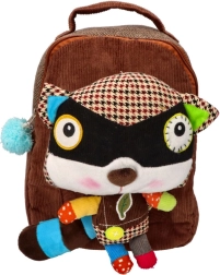 Kinder rugzak EcoSnoopers met wasbeer