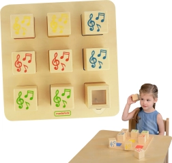 Masterkidz Wooden Sensorial Sorting Set Musical Montessori