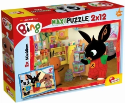 Puzzle avec Bing - 2x12 pièces : À l'école