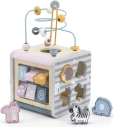 houten activiteitenkubus 5-in-1 POLARB van VIGA