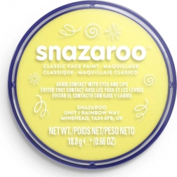 SNAZAROO Gezichtsverf Lichtgeel (Pale Yellow) 18 ml