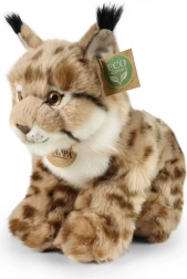 Rappa lynx en peluche assis 27 cm écoresponsable