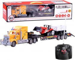 Camion RC avec semi-remorque surbaissée et tracteur avec remorque – Rc0208