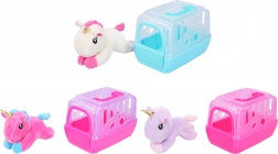 Licorne dans la boîte de transport