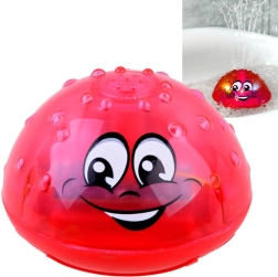 Drijvende badfontein met lampjes – Fontein