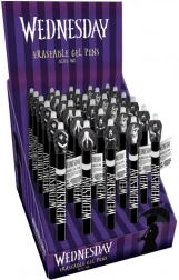 Uitwisbare gelpen Wednesday 15 cm – 6 varianten