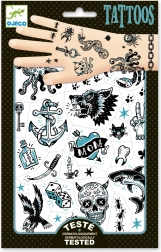 Tatouage Monde Sombre DJECO