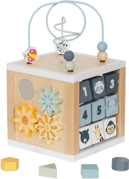 Wooden multifunctional active cube safari montessori baby mix