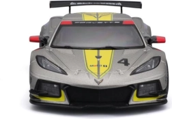 metalen automodel 1:24 Bburago Corvette C8.R 2020 race geel