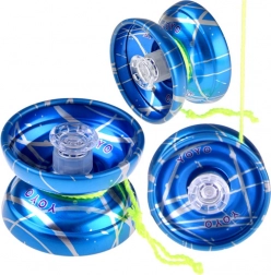 Metalen jojo voor trucs en vaardigheid