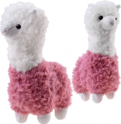 Pluchen alpaca – zachte lama 28 cm – Roze