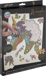 Wooden Puzzle Unicorn 137 Pieces