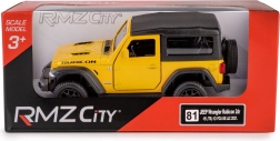 Die-cast model Jeep Wrangler Rubicon 2021 soft top 1:35