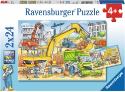 RAVENSBURGER Puzzle Construction Site Work 2x24 pieces