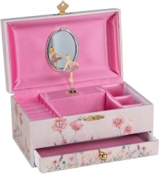 Goki music jewelry box Pixie – poppies, Swan Lake melody