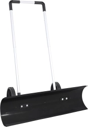 Manual snow plow on wheels 95 cm