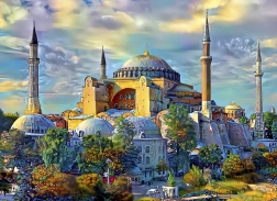 Puzzle BLUEBIRD Hagia Sophia Istanbul 1000 pieces