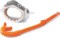 Kinder duikset met haaienmasker en snorkel