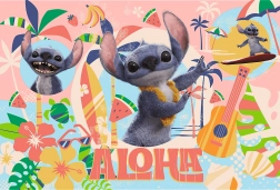 Puzzle 100 – STITCH AND FRIENDS IN ACTION by DISNEY Trefl