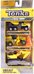 TONKA construction machines – set of 3 metal toy cars