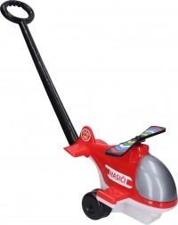 Brandweerhelikopter met mechanisch geluid