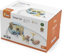 Viga houten campingbus Strand