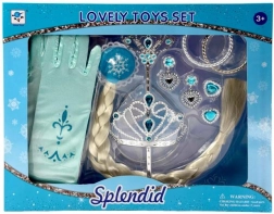 Plejo sieradenset voor prinses met lange vlecht