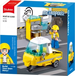 Sluban Metropolis bezorgwagen