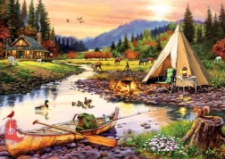 ART PUZZLE Camping 3000 Pieces