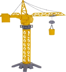 Eco bouwkraan en voertuigen